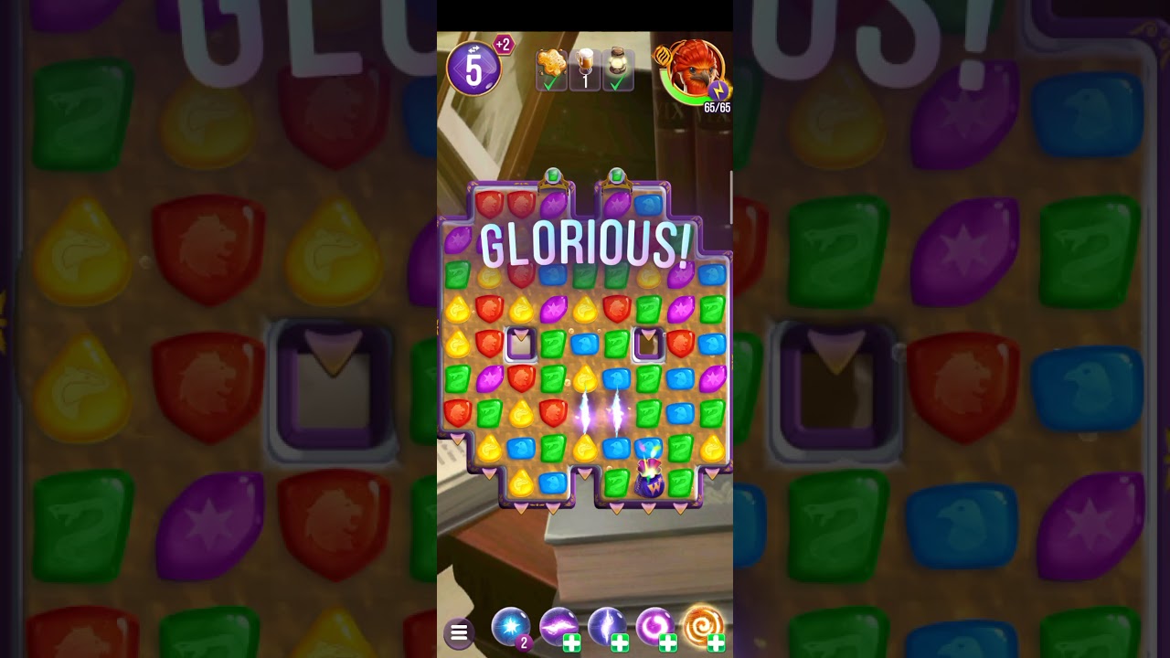 Harry Potter: Puzzles & Spells level 1199 no boosters