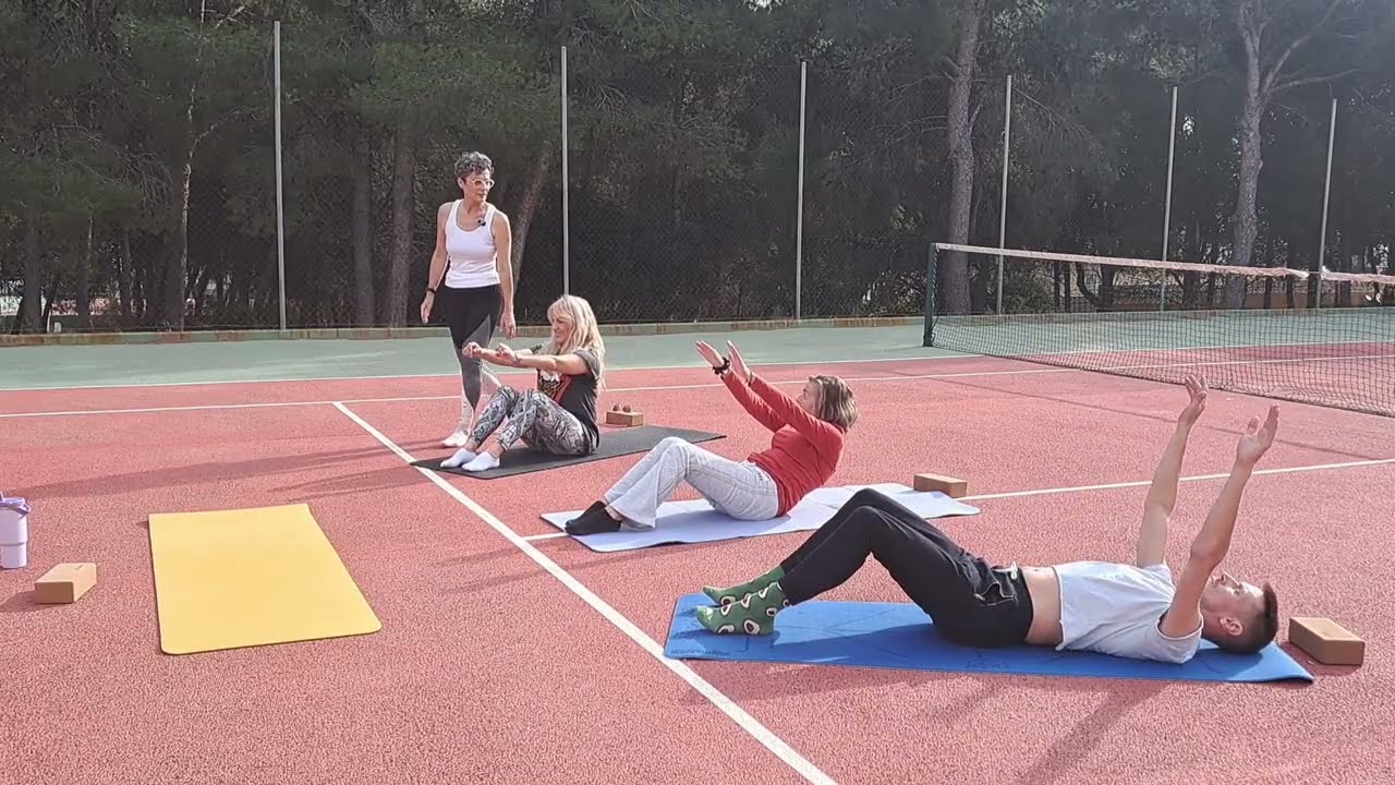 PILATES MAT PRINCIPIANTES 10 minutos TONIFICA Todo el cuerpo EJERCICIOS BÁSICOS PILATES(exámen)