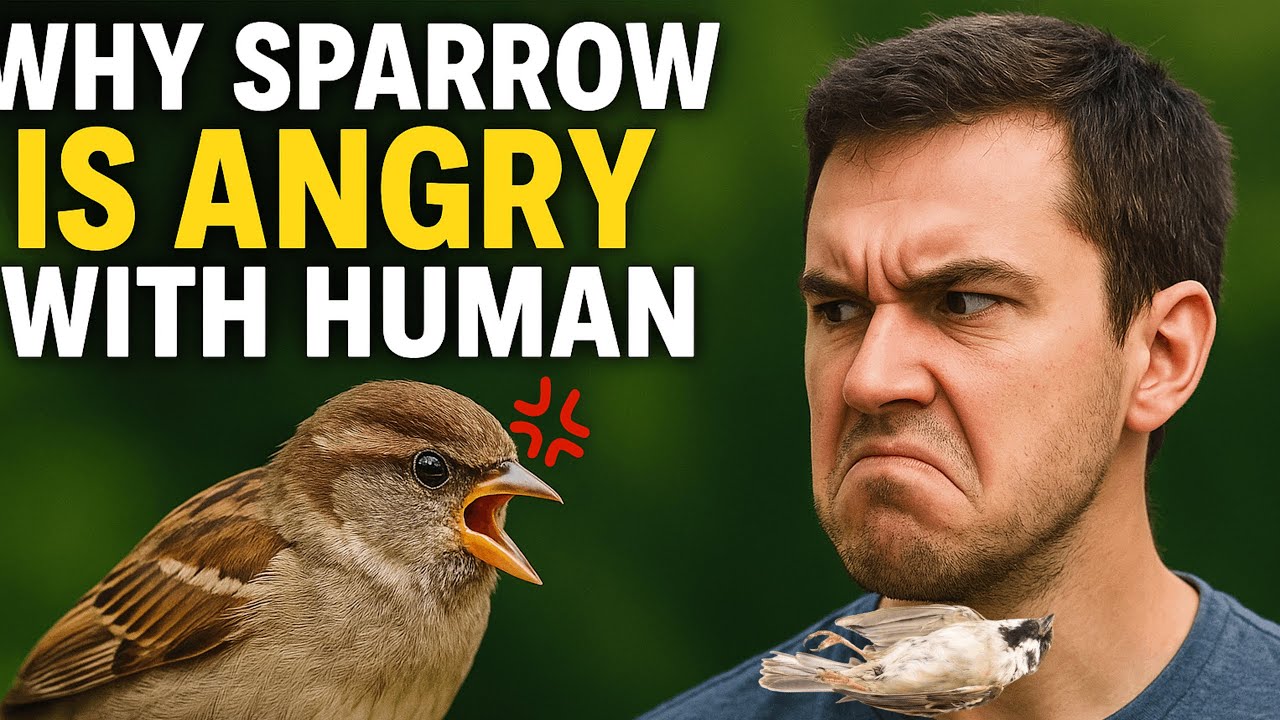 Why Sparrow are not Happy With Human? 