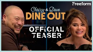 Chrissy and Dave Dine Out | Jimmy Kimmel, Alexandra Daddario, Regina Hall and more | Freeform