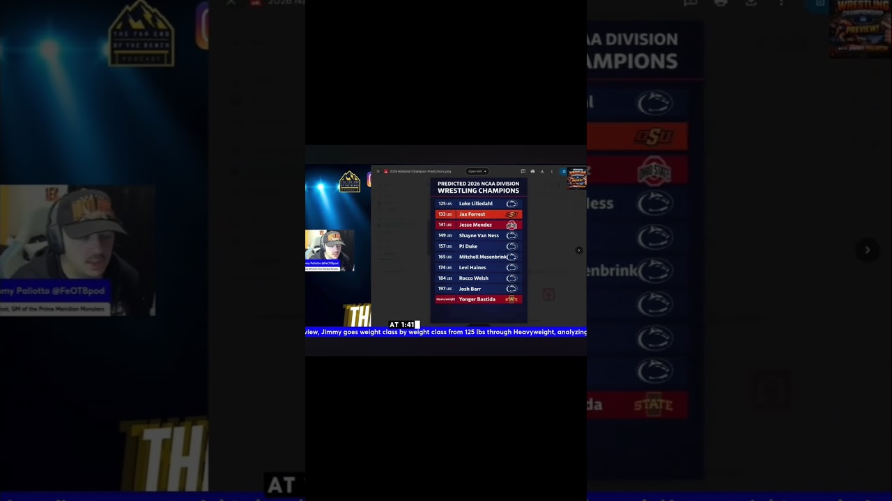 Penn State is about to RUN wrestling 😳 #NCAAWrestling #PSU #Wrestling