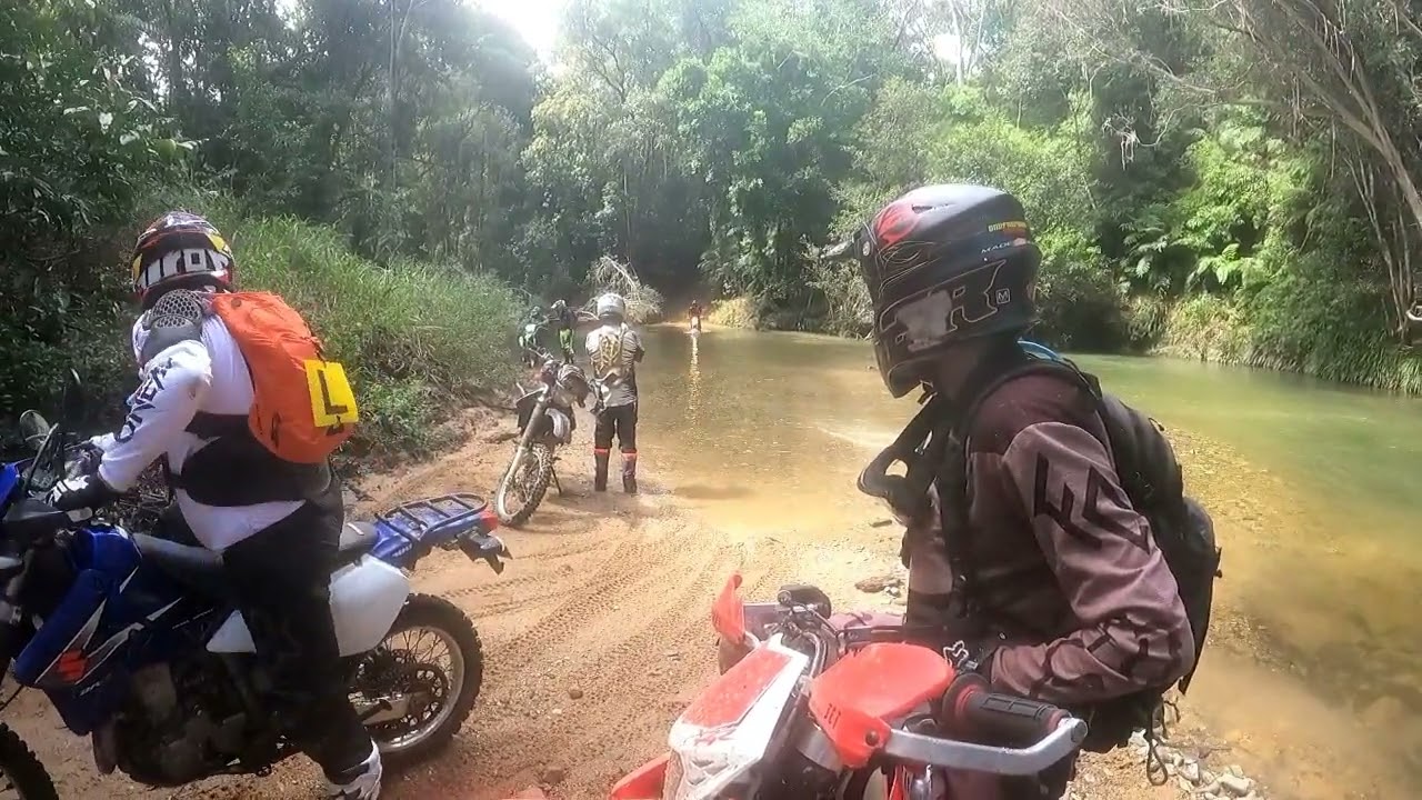 Day 1 riding on our Cape York trip,  Creb Track