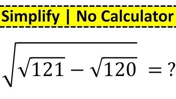 The Hardest SAT Math Square Root Simplification Question | Math Olympiad