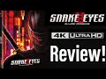 Snake Eyes G I Joe Origins 2021 4K UHD Blu Ray Steelbook Review Snake Eyes G I Joe Origins 2021 4K UHD Blu Ray Steelbook Review