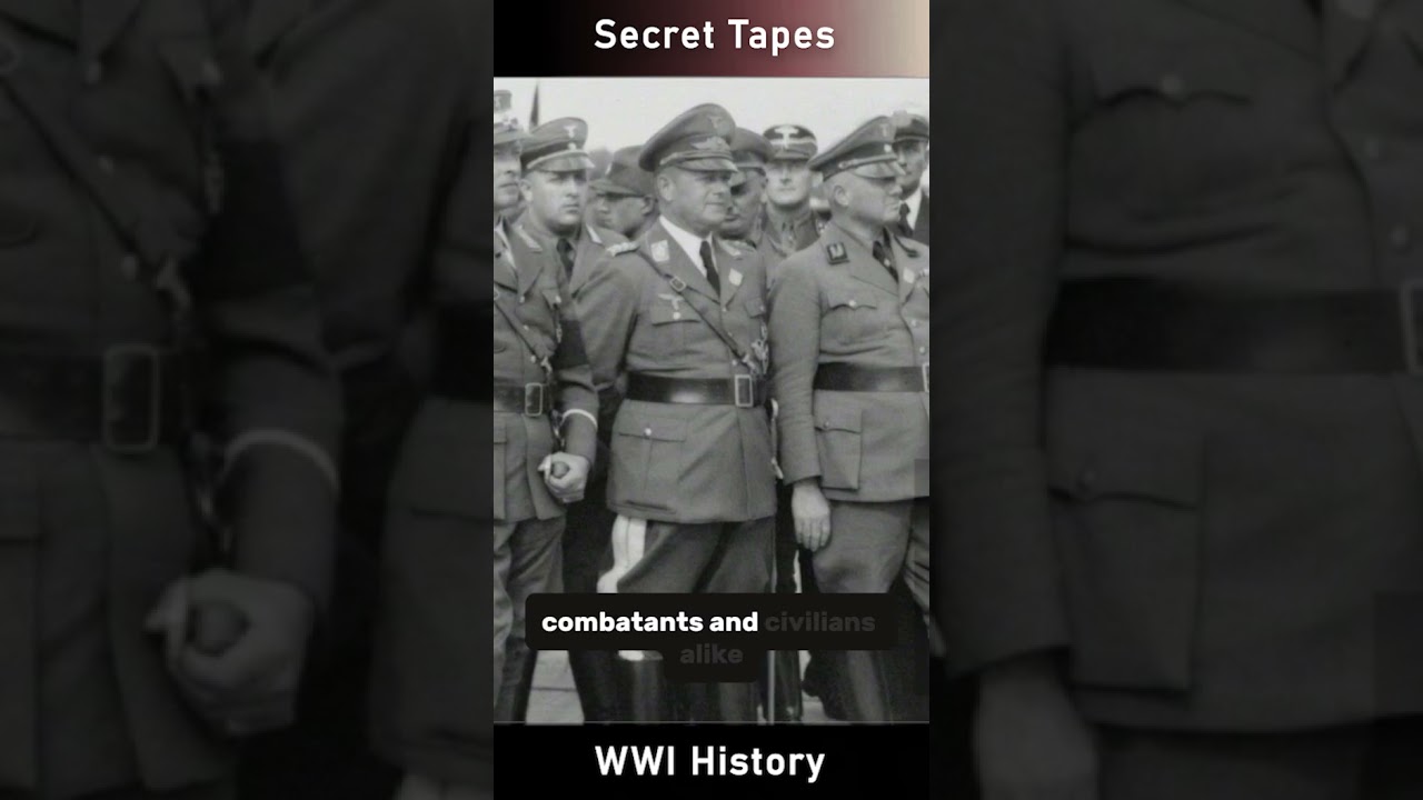 Секретные записи раскрывают непринужденные признания немецких генералов в военных преступлениях.