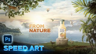 professional social media design | photoshop speed art