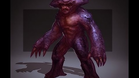 Creature Design at The Gnomon Workshop Final Bipedal Alien Design