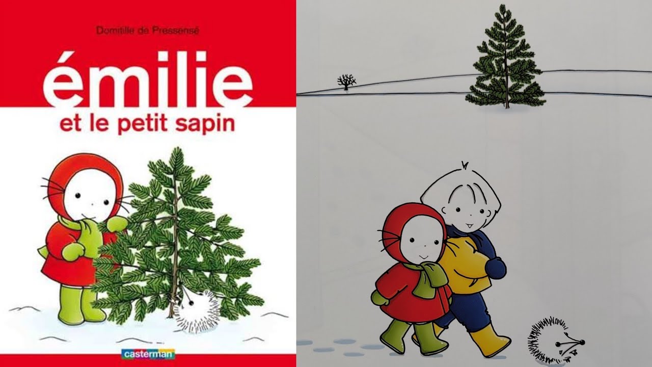Petit moment de lecture avec Émilie et le petit sapin 🌲
