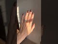 There is something so striking about a set of dark nails #nailsnailsnails #nailsoftheday #newnails