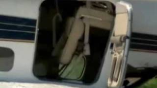 Plane flips over in Washington County