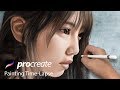 ipad Pro Procreate Painting yoda yuki