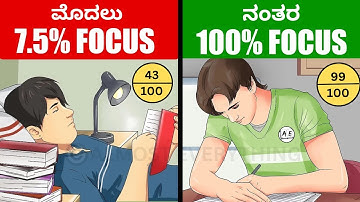 6 Tips to Study for Exams | Best Way to Study for Exams Kannada | almost everything Exam Motivation