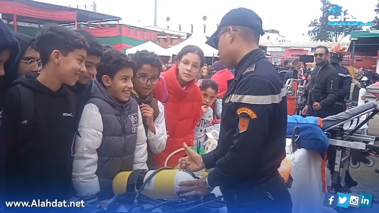 الوقاية المدنية بسلا تخلد يومها العالمي 