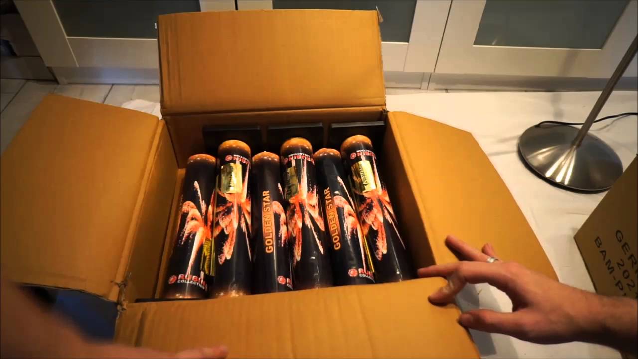 Mega Unboxing Röder Feuerwerk  Bestellung 2015 von CZJena und mir