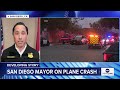 Multiple fatalities after small plane crashes into San Diego neighborhood