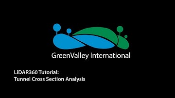 LiDAR360 (v4.0) | Tutorial 02: Tunnel Cross Section Analysis