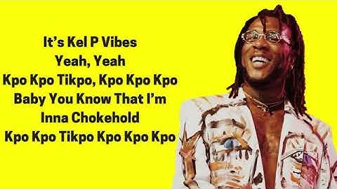 Burnaboy on the low lyrics