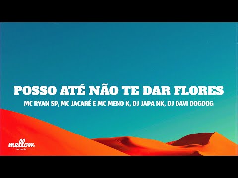 POSSO ATÉ NÃO TE DAR FLORES - MC Ryan SP, MC Jacaré e MC Meno K, DJ Japa NK, DJ Davi DogDog (Lyrics)