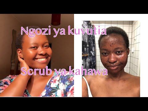 Jinsi Ya Kuwa Na Ngozi Laini Na Yakuvutia Kwa Kutumia Kahawa Na Mafuta Ya Nazi