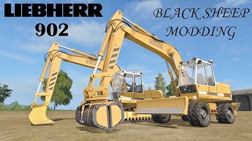 Farming Simulator 17 Presentazione Liebherr 902 By Black Sheep Modding