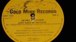 Jaymz Bedford - Just Keep My Boogie (Re) - zebrafunk