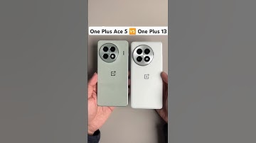 OnePlus Ace 5 Vs OnePlus 13 Design Comparison #shorts #trending #viralvideo