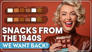 20 Famous Snacks From The 1940s, We Want Back!