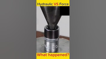 Hydraulic Press VS Socket Heads Impact 🤔🤔#shorts