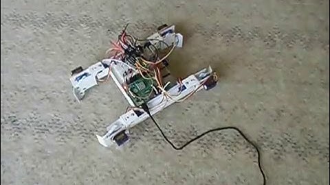 Raspberry Pi 2　4足歩行ロボットの操作