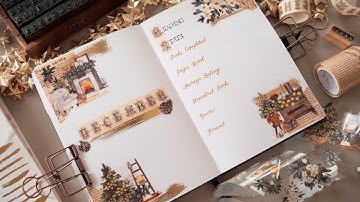 December Reading Journal Spreads Setup 📚 + What I Read in November