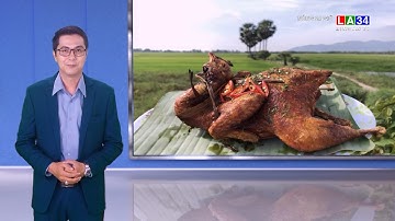Gà đốt lá chúc - Đặc sản trứ danh vùng đất An Giang | LONG AN TV