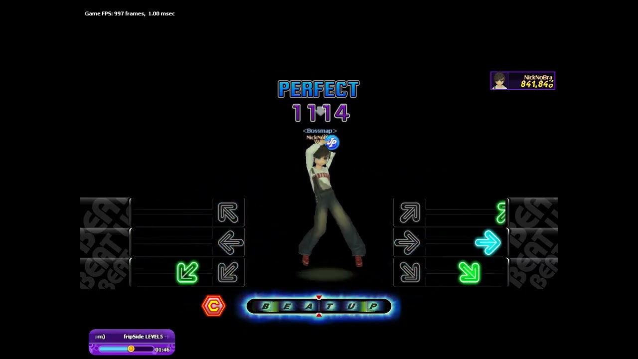 AuditionMoveOn Beat Up FripSide - LEVEL5 - Judgelight (Lv.5) (140 Bpm)