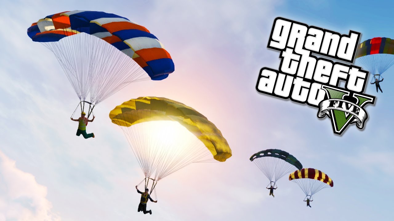 Игра где прыгаешь с парашюта. GTA 5 Skydiving. GTA 5 парашют. GTA прыжок с парашютом. Парашютисты ГТА 5.