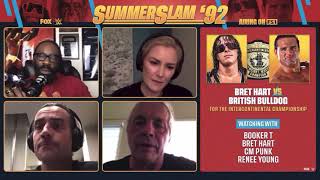 Bret Hart Mentions Chris Benoit on WWE Backstage 8/4/2020