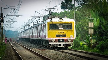 [BDC-KWAE] Single Windshield Local Train Arriving & Departing Balagarh Railway Station
