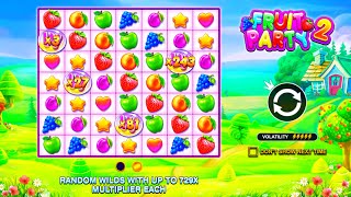 Fruit Party 2 with $6,000 Starting Balance on Fortune Jack! screenshot 5