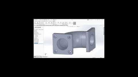 #solidworks #cad #keyshot #tutorial #3d#mechanic #3dprinting #pipe #pipefitting #flow #sketchup