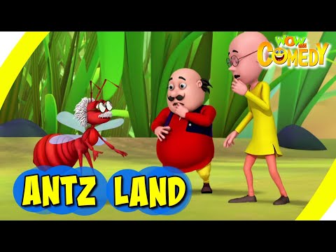 Motu Patlu- EP27B | Antz Land | Funny Videos For Kids | Wow Kidz Comedy