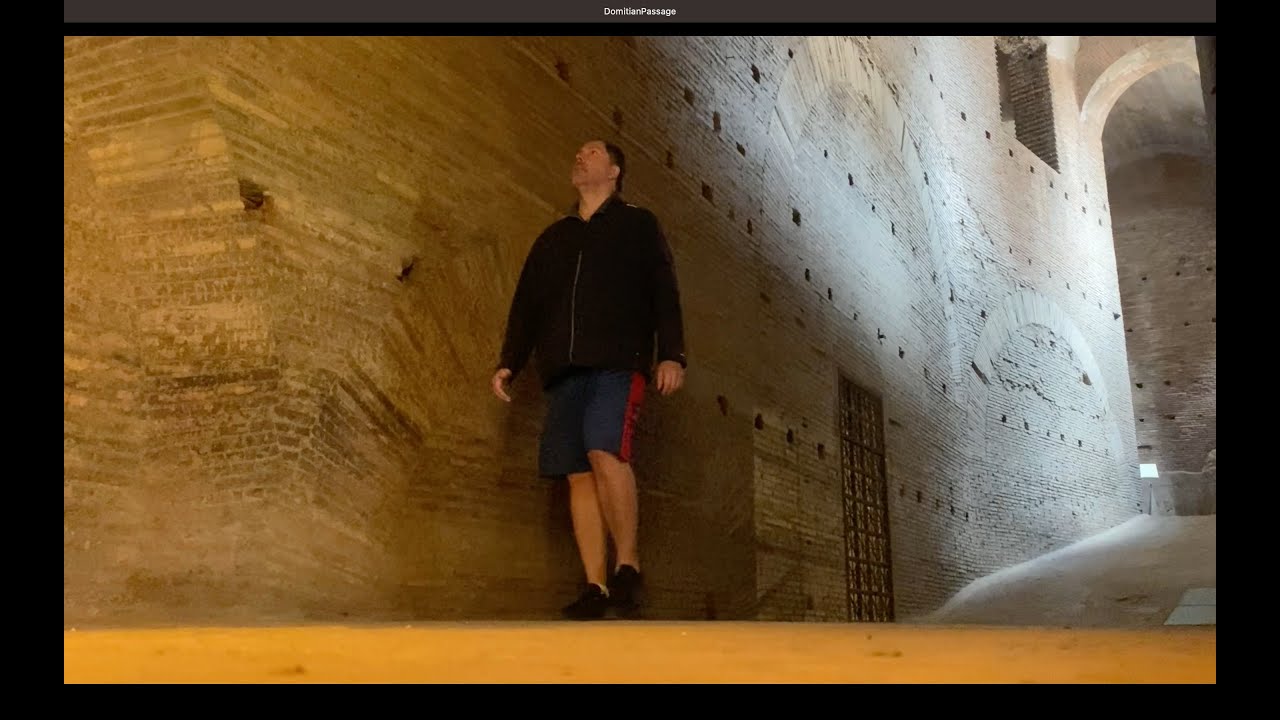 Walking Up Emperor Domitian's Special Ramp to the Palatine Palace - YouTube