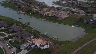 DRONE VIDEO: Tornado damage in Elkhorn