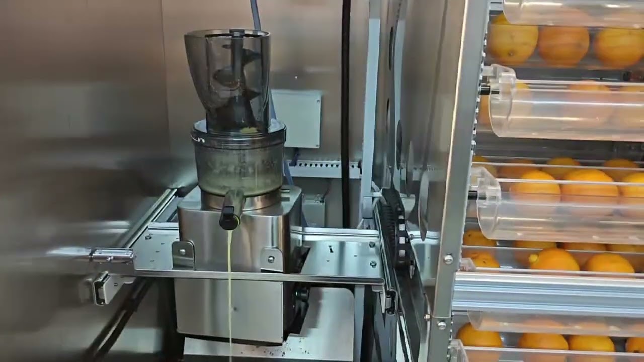 apple juice vending machine