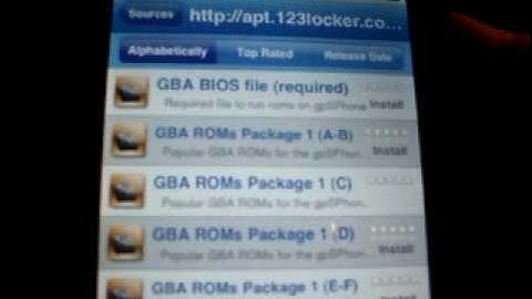 How to get GBA emulator on iPhone/ipod touch and ROM