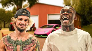 Israel Adesanya Meets Suga Sean At His Farm?... Unseen Footage
