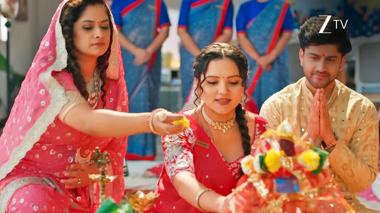 Sarika plots against Vasudha during the puja Vasudha - Full Episode 319 @zeetv