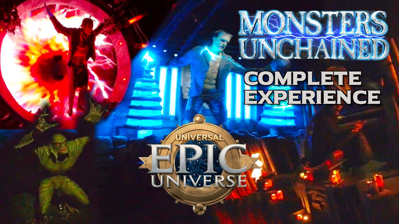 Monsters Unchained at Universal's Epic Universe