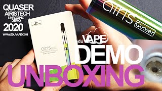 Airis Quaser Vape Pen Kit Unboxing & DEMO by Eduvape.com | Fritted Quartz Heating Chamber