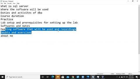 Sql DBA Batch 37 Class 3