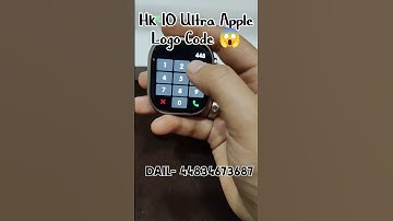 Hk10 Ultra | logo code #logotrick #logocode #applelogo