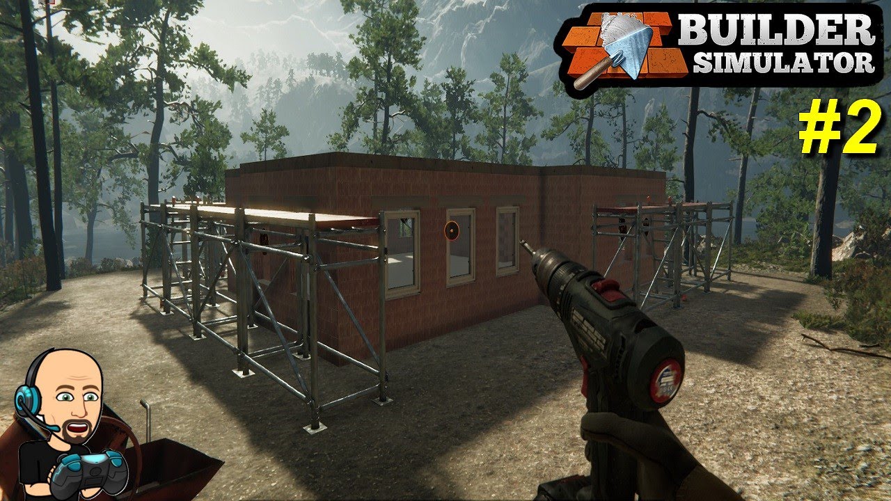 Builder Simulation [FR] #2 / Pose Des Fenêtres, Portes, Cloisons Intérieurs Et Toiture