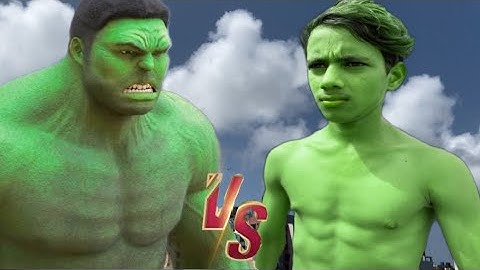 I Became Hulk to Take My Revenge | Hollywood Hulk Transformation In Real Life - #hulk fan made 